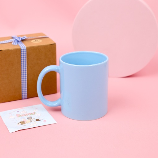 Кружка "Puppy" голубой 400 мл оптом со склада!