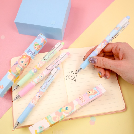 Набор ручек "Girl with ears" 6122 в шоу-боксе, 36шт