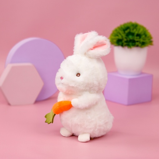Мягкая игрушка "Bunny" белый, 25 см