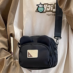 Сумочка "Bear" с ушками, черный оптом со склада в Москве