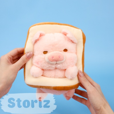Мягкая игрушка "Хлебная свинка" 20см