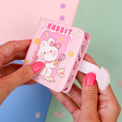 Блокнот "Rabbit" 80x80 мм, в ассортименте 1 шт. (823015)