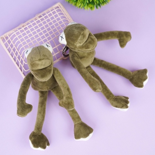 Мягкий брелок "Лягушка" 15 см