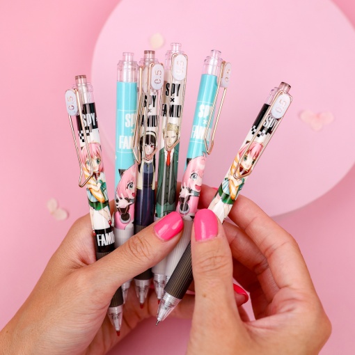 Набор ручек "Семья шпионов" №241 в шоу-боксе, 36шт