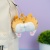 Мягкий брелок "Humor Cat" рыжий, 9 см