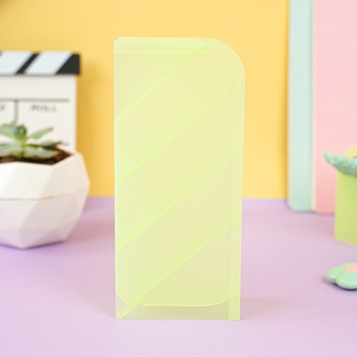 Органайзер для канцелярии "Color" салатовый, 5x20.6x9.3 см