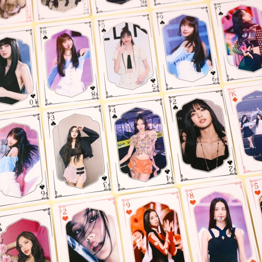 Игральные карты "Black Pink" (№3)