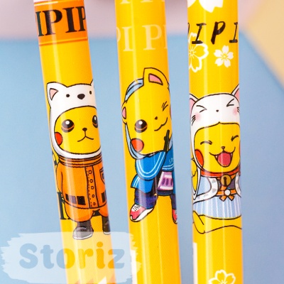 Ручка со стирающимися чернилами и стирашка "Pokemon"