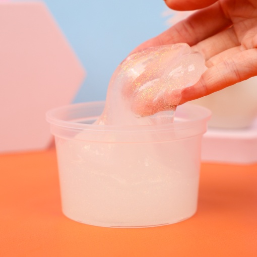 Слайм "Стекло" Party Slime перламутр, 180 гр. STORIZ