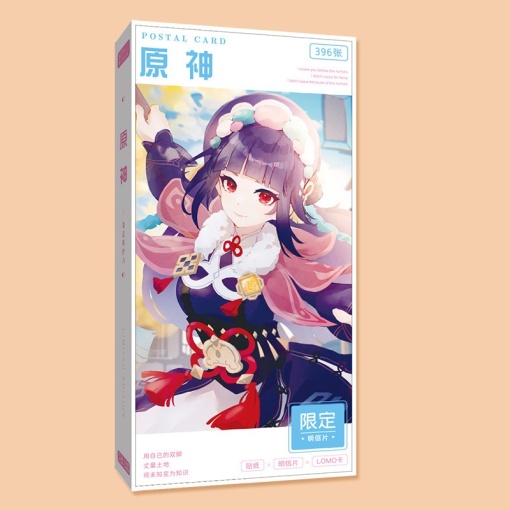 Набор почтовых открыток "Genshin Impact" D