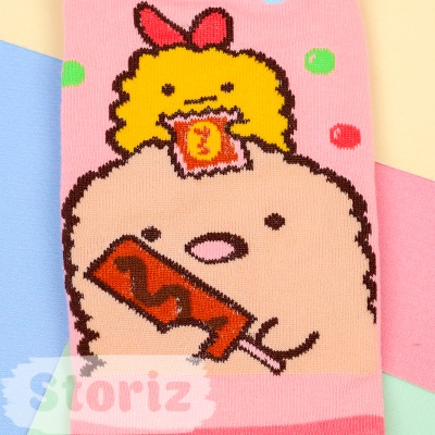 Мини-носочки "Sumikko Gurashi", в ассортименте, 1шт. р.37-39