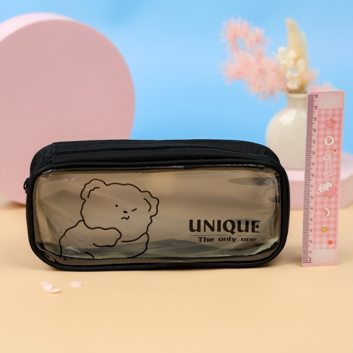 Пенал "Bear Unique" черный 