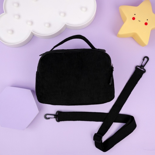 Сумочка через плечо "Bear" черный