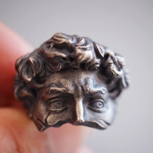 Кольцо "Давид" металлический