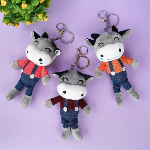 Мягкий брелок "Cow" 15 см