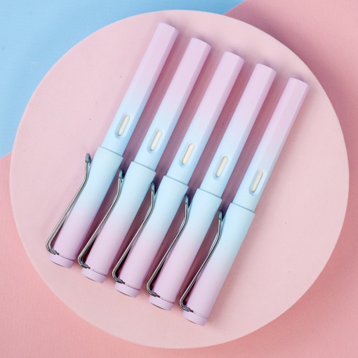 Карандаш вечный с ластиком "Градиент" сине-фиолетовый