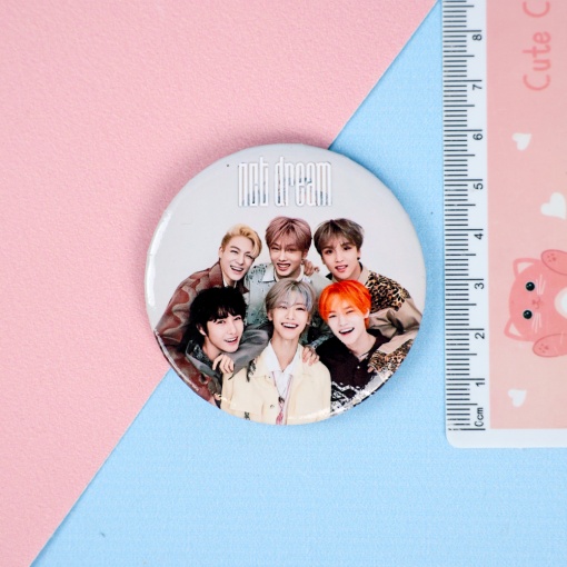 Значок круглый "K-pop" NCT dream №2, 56мм