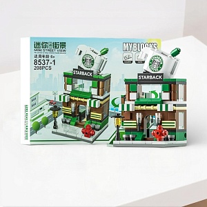 Конструктор "Crea street" StarBack №8925-1 (208 деталей)