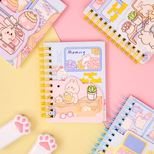 Блокнот "Paradise on the Desk" А7, в асортименте 1 шт