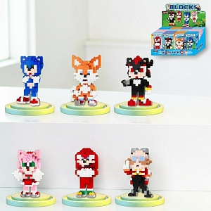 Конструктор "Universal" sonic, в ассортименте 1шт (545-638 дет.)