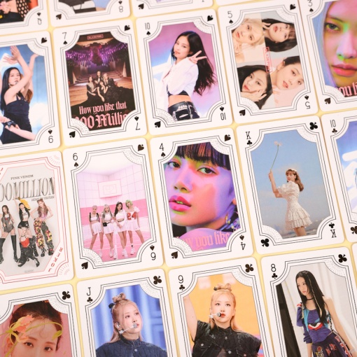 Игральные карты "Black Pink" (№2)