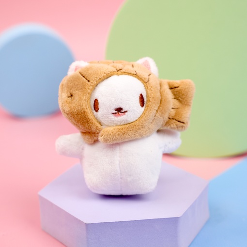 Мягкий брелок "Рыбка-кот" 12см