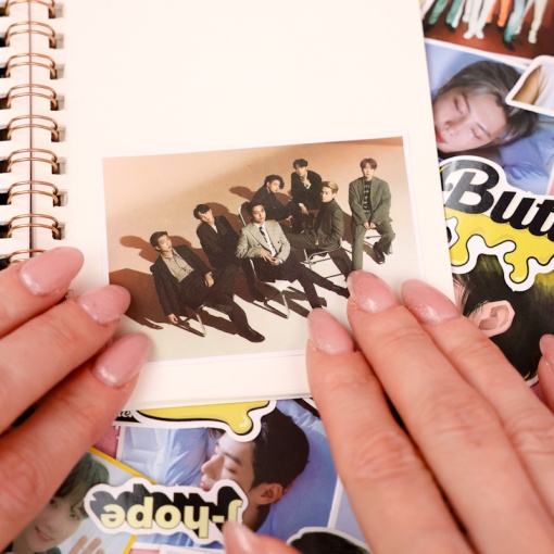 Наклейки для стикер бомбинга "K-Pop" BTS Butter (100 шт.)