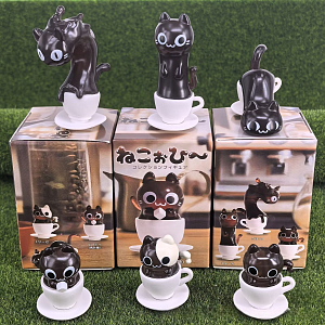 Набор фигурок "Кото-кофе" в ассортименте 6шт оптом