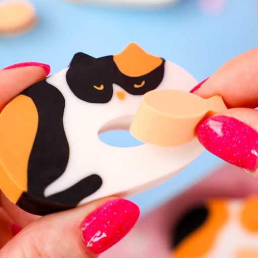 Стирательная резинка "Cat Cake Eraser" №2255, в ассортименте 1 шт.