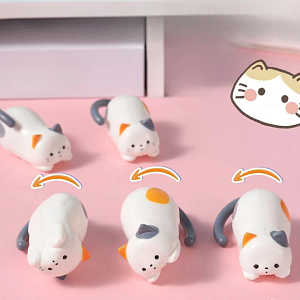 Заводная игрушка "Котик" белый