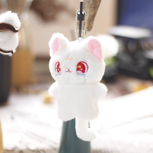 Мягкий брелок "Little Cat" белый, 11 см