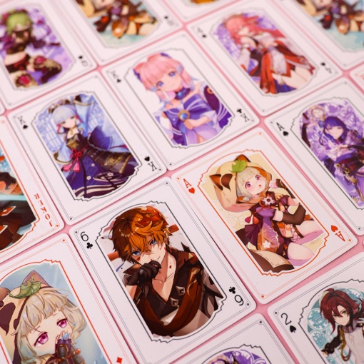 Игральные карты "Genshin Impact" All №4