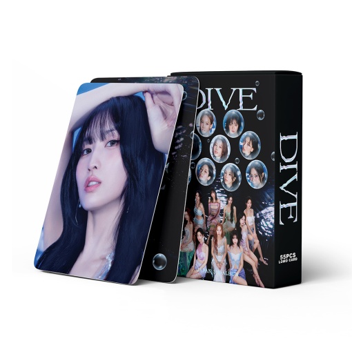 Набор картонных карточек "K-pop" Twice Dive, 55шт.