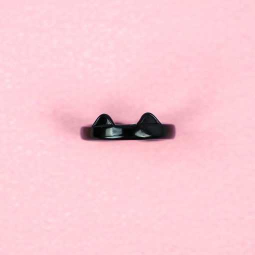 Кольцо "Neko" черный