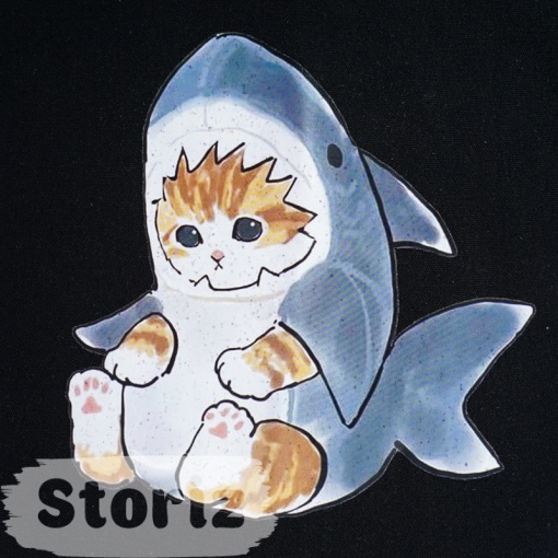 Сумка тканевая "Cat Shark"