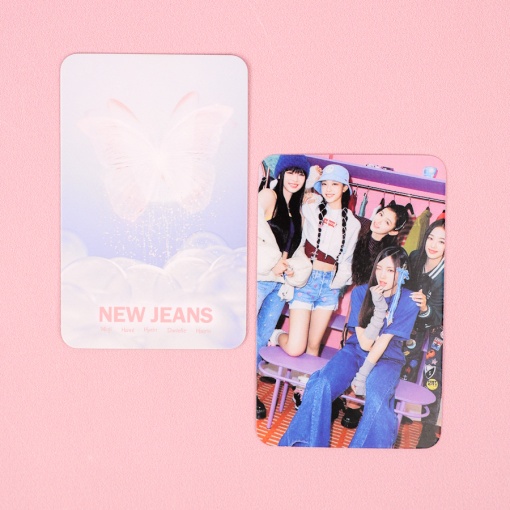 Набор картонных карточек "K-POP" NewJeans 30шт.