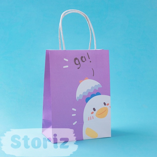 Подарочный пакет "Duck" ga, 21x15x10 см