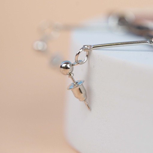 Серьги-гвоздики "Танджиро"