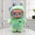 Мягкая игрушка "Labubu Zimomo" сердечко, taidai, зеленый, 30см