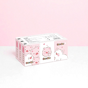 Салфетки бумажные "Свинка" doodoo, в ассортименте, 1уп