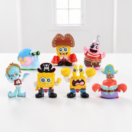 Фигурка Surprise "SpongeBob" pirate №C100, в ассортименте 1шт оптом