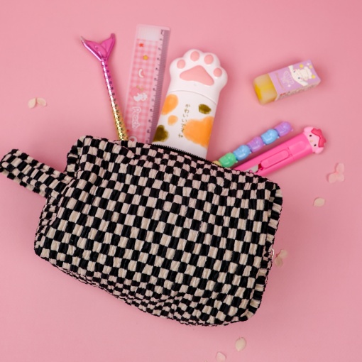 Пенал "Chess №1" 17.5х10х7см, чёрный  