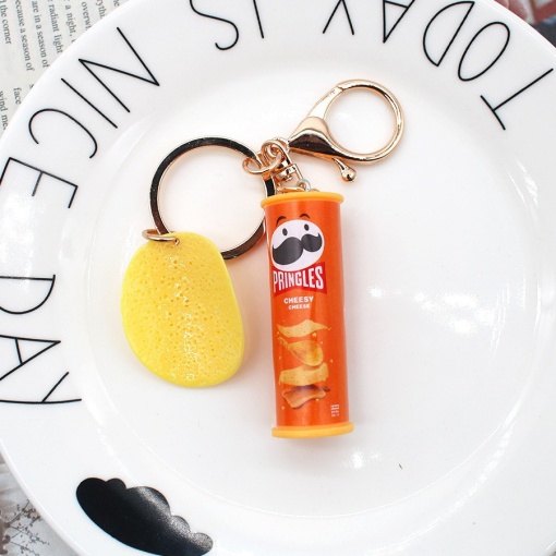 Брелок "Pringles" cheesy, оранжевый