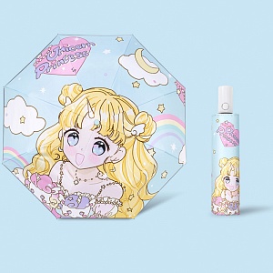 Зонт-автомат "Unicorn Princess" голубой