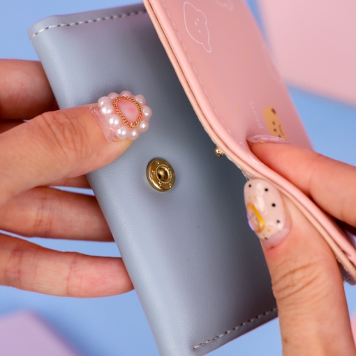 Мини-кошелек "Bear" розовый