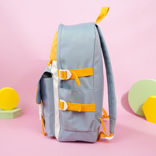 Рюкзак "Young times" сине-оранжевый