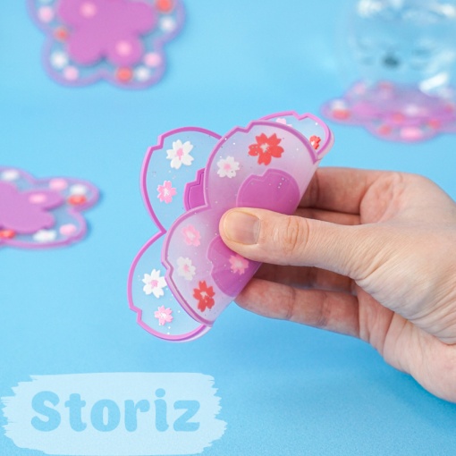 Подставка под кружку "Sakura" фиолетовый оптом