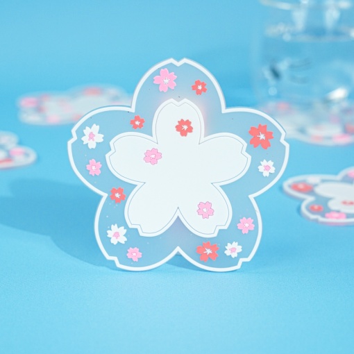 Подставка под кружку "Sakura" белый оптом