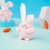 Мягкий брелок "Cute Bunny" розовый, 12 см