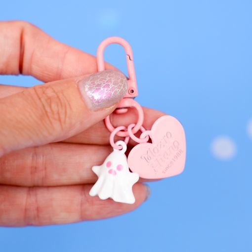 Брелок "Ghost" сердце, белый